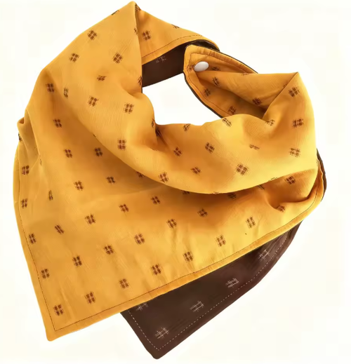 Dog Bandana, Fashion Trend Pet Scarf Soft , Triangle Neckerchief Stylish, (3-Pack)